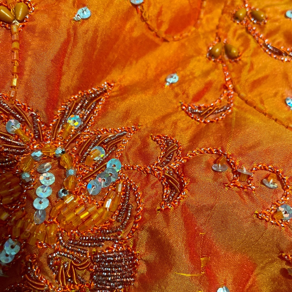 Beautiful mermaid langa (skirt) perfect for wedding events or formal functions.
